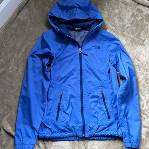 Women’s north face blue windbreaker jacket size XS